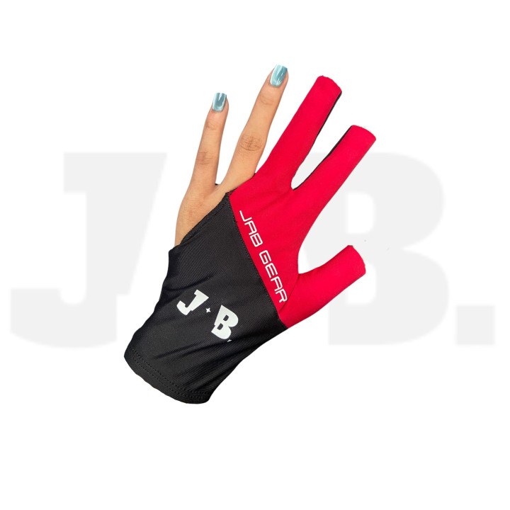 Gloves Black & Red - Karet Bolong