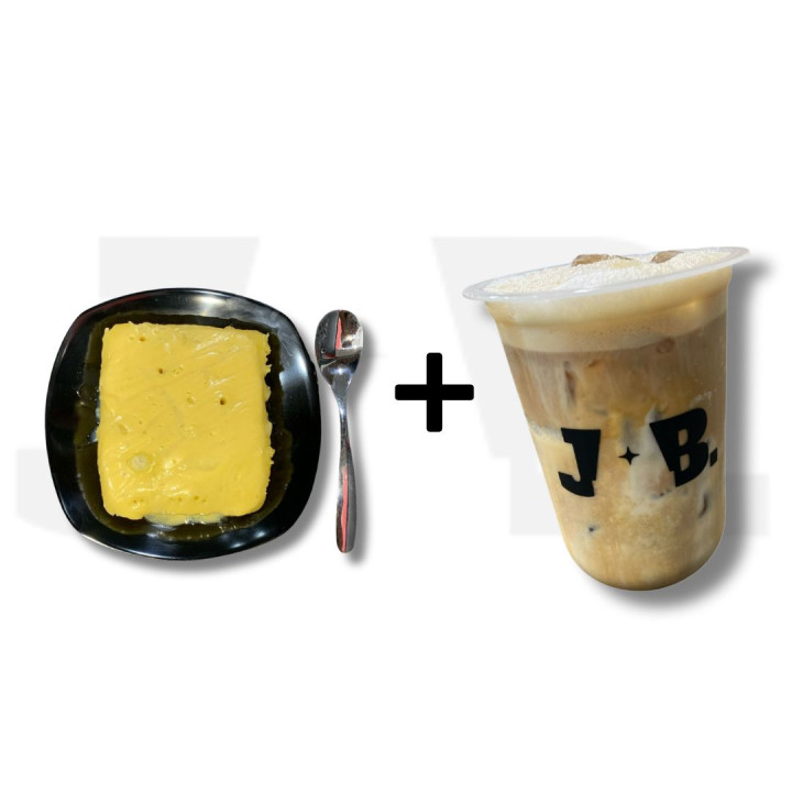 Paket Duel (kopi susu gula aren + aneka pancong)